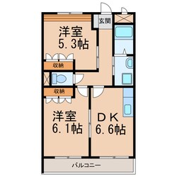 サザンコート２６の物件間取画像